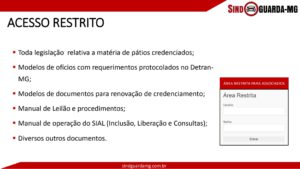 Estamos divulgando nossa apresentação e conquistas nesses oito anos de existência.Vejam também alguns depoimentos de pátios ja filiados e venham somar conosco,no objetivo que e defender os interesses de todos os pátios de Minas Gerais.Quem se filiar nos próximos 60 (Sessenta) dias estará isento da taxa de adesão.FILIEM-SE,PRECISAMOS DE VOCÊS,pois, JUNTOS SOMOS FORTES !!! 16